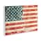 Stupell Industries Rustic American Flag Wall Plaque Art